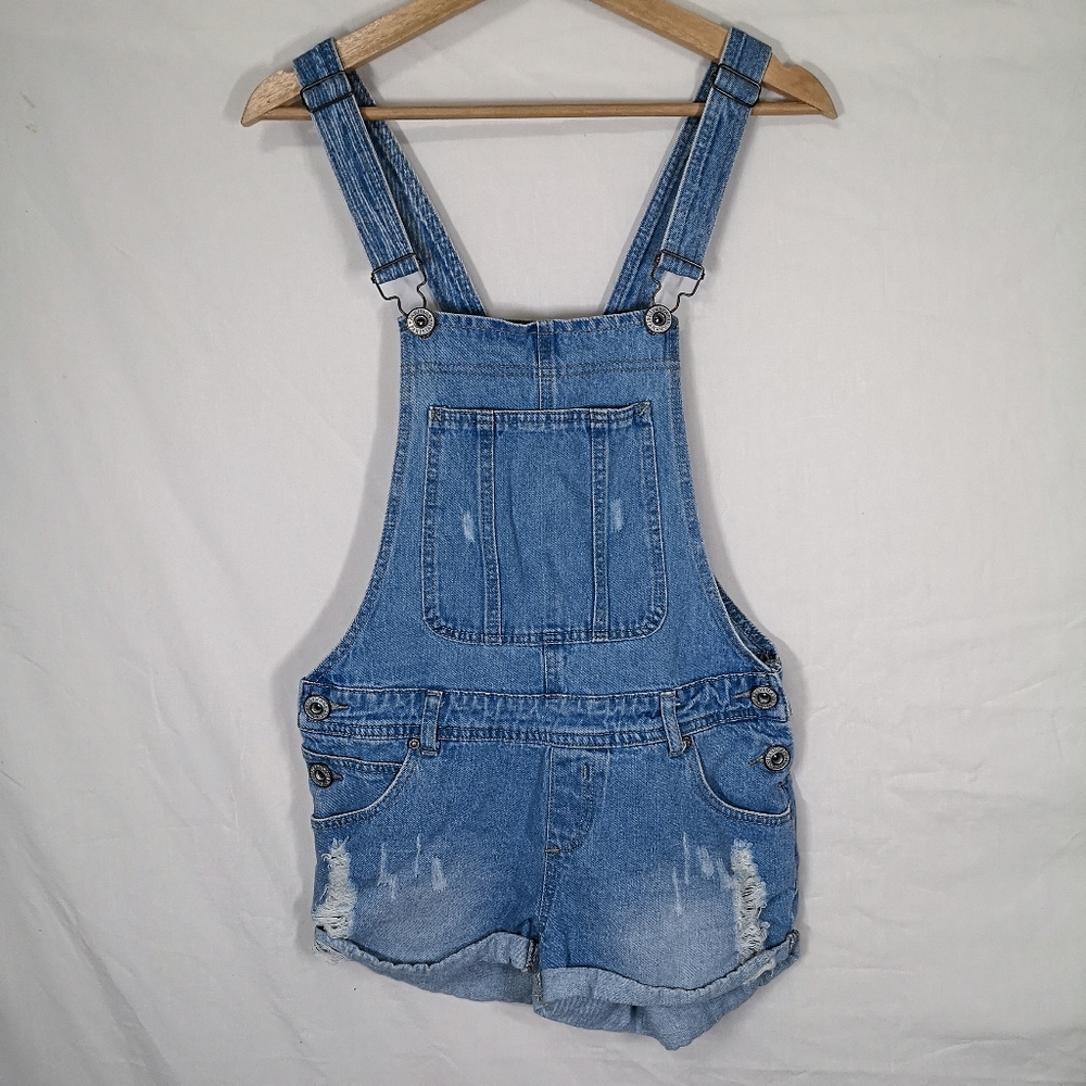 Parisian Collection Luxury Line Dungaree Short Overalls
